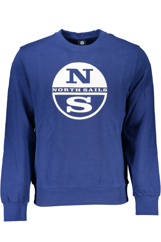NORTH SAILS BLAUES SWEATSHIRT FÜR HERREN MIT REISSVERSCHLUSS