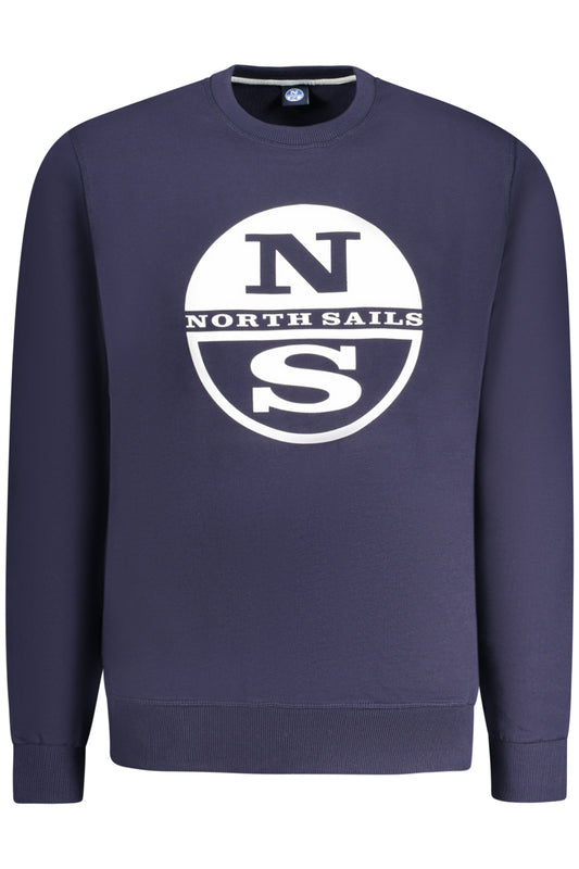 NORTH SAILS HERREN SWEATSHIRT MIT ZIP BLAU