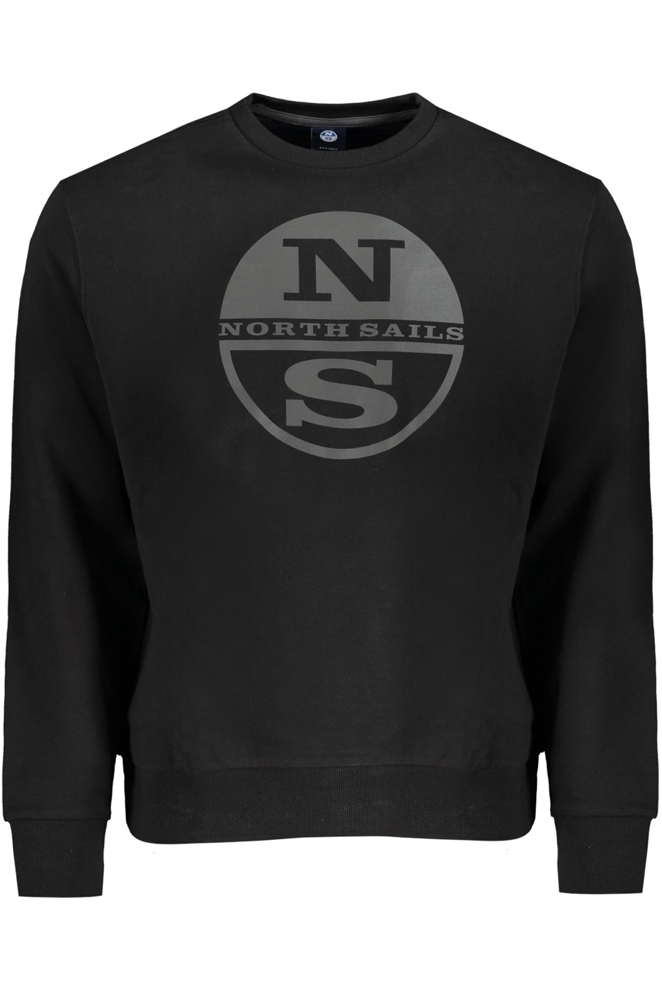 NORTH SAILS SCHWARZES ZIP-OUT-SWEATSHIRT FÜR HERREN