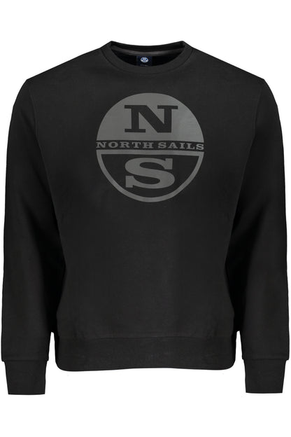 NORTH SAILS SCHWARZES ZIP-OUT-SWEATSHIRT FÜR HERREN