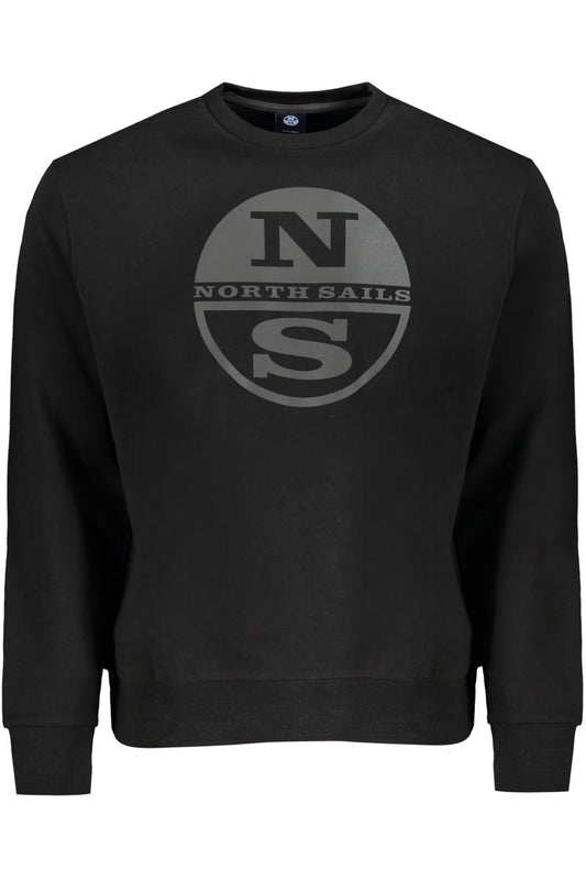 NORTH SAILS SCHWARZES ZIP-OUT-SWEATSHIRT FÜR HERREN