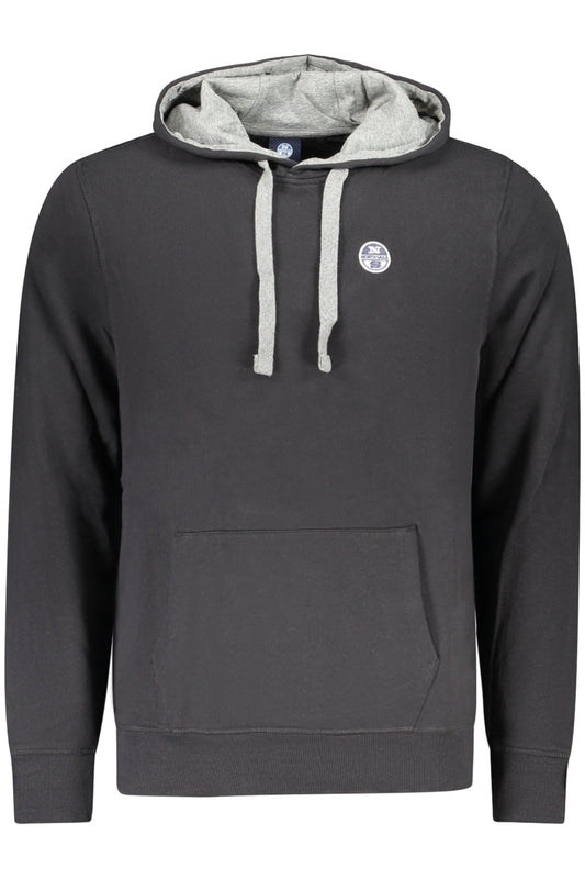 NORTH SAILS HERREN-SWEATSHIRT MIT REISSVERSCHLUSS SCHWARZ
