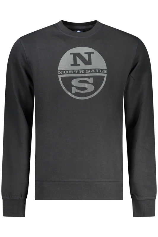 NORTH SAILS HERREN SCHWARZES SWEATSHIRT MIT REISSVERSCHLUSS