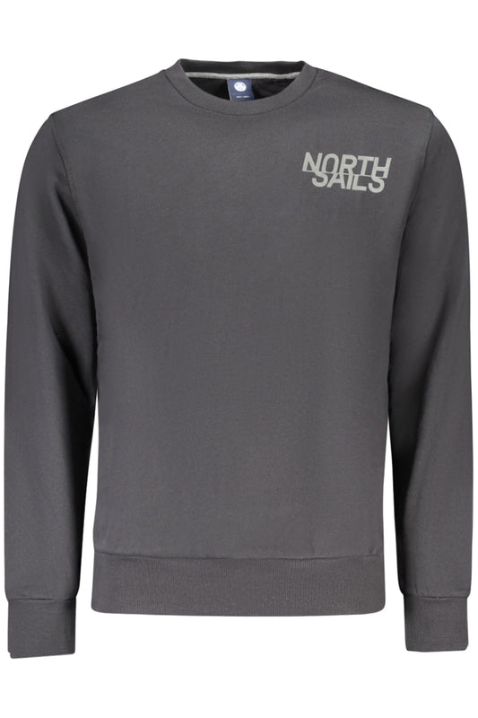NORTH SAILS HERREN-SWEATSHIRT MIT REISSVERSCHLUSS SCHWARZ