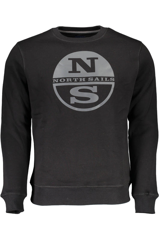 NORTH SAILS SCHWARZES HERREN SWEATSHIRT OHNE REISSVERSCHLUSS