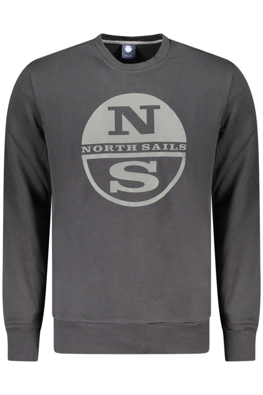 NORTH SAILS HERREN-SWEATSHIRT MIT REISSVERSCHLUSS SCHWARZ