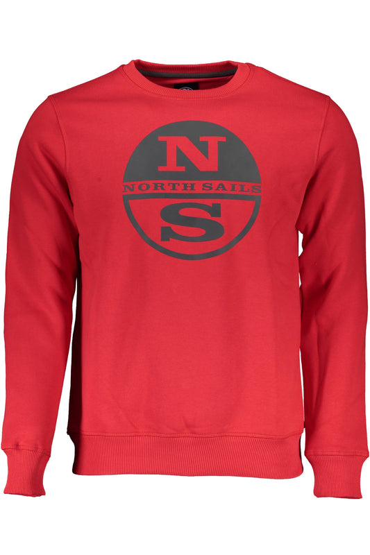 NORTH SAILS SWEATSHIRT OHNE REISSVERSCHLUSS HERREN ROT