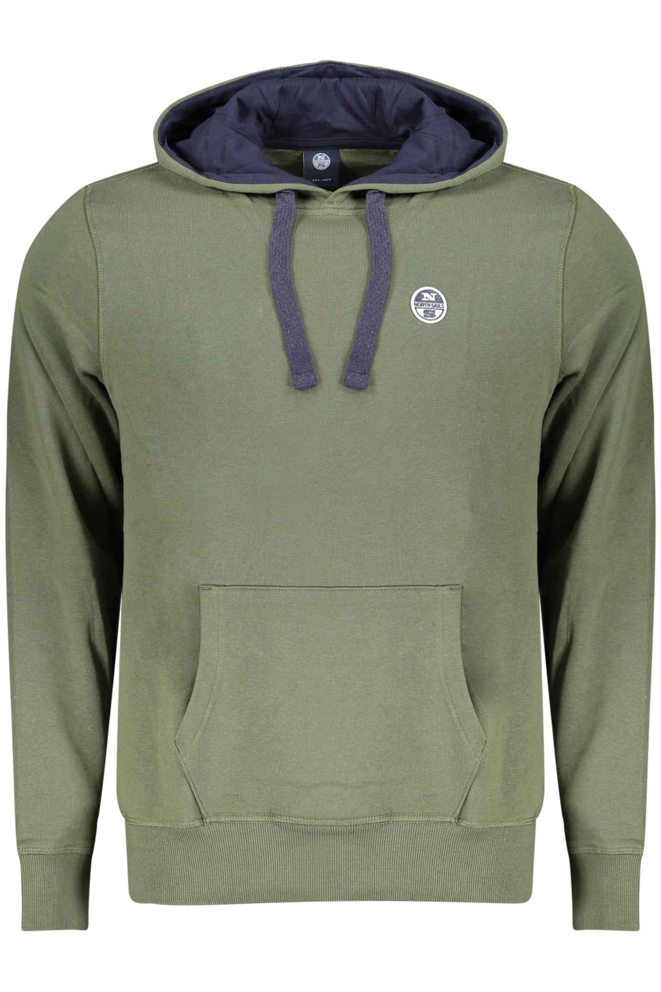 NORTH SAILS HERREN-SWEATSHIRT MIT REISSVERSCHLUSS, GRÜN