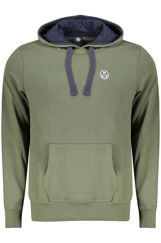 NORTH SAILS HERREN-SWEATSHIRT MIT REISSVERSCHLUSS, GRÜN