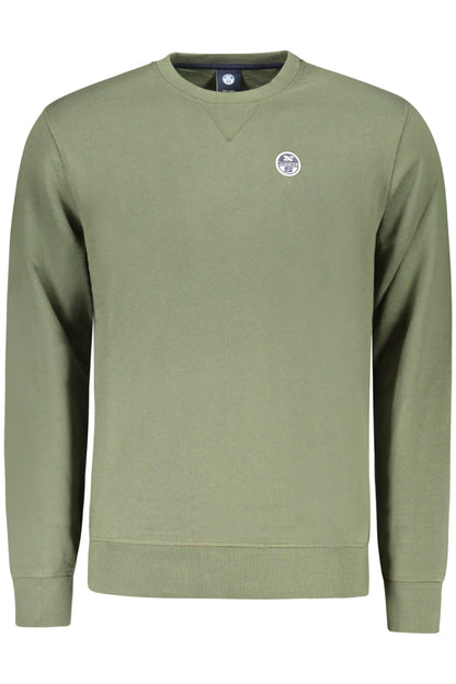 NORTH SAILS HERREN-SWEATSHIRT MIT REISSVERSCHLUSS, GRÜN