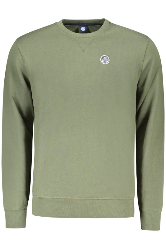 NORTH SAILS HERREN-SWEATSHIRT MIT REISSVERSCHLUSS, GRÜN