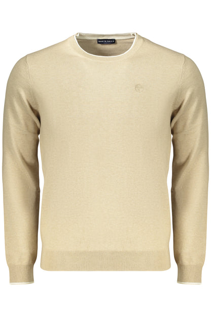 BEIGE HERRENPULLOVER VON NORTH SAILS