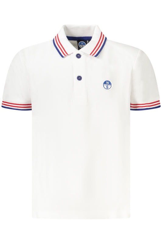 NORTH SAILS POLO KURZARM KINDER WEISS