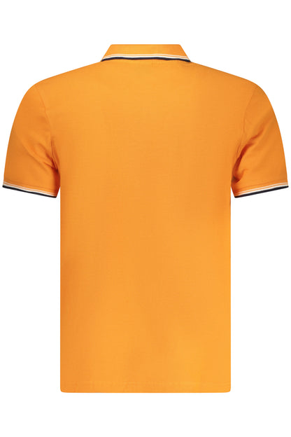 NORTH SAILS HERREN-POLOSHIRT MIT KURZEN ÄRMELN, ORANGE