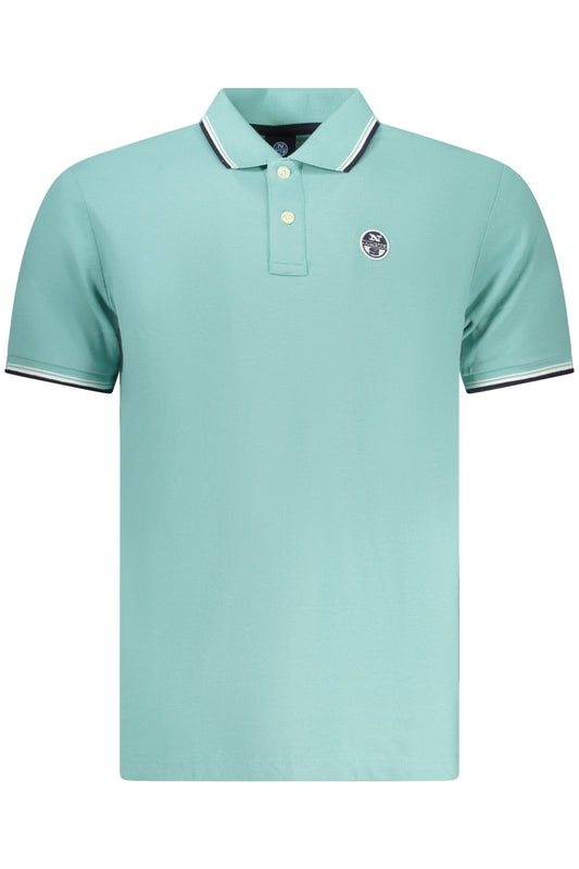 NORTH SAILS HERREN-POLOSHIRT MIT KURZEN ÄRMELN, BLAU
