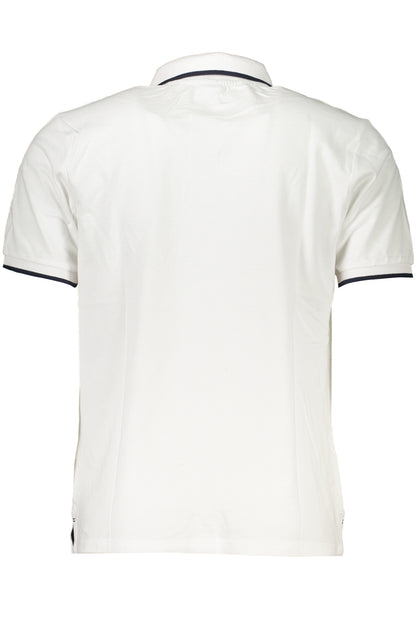 NORTH SAILS WEISSES KURZÄRMELIGES POLOSHIRT FÜR HERREN