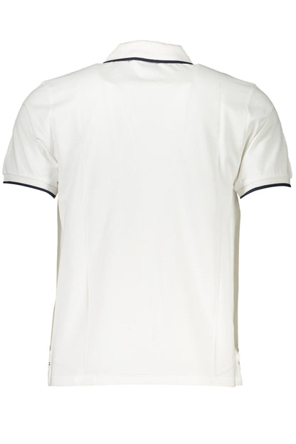 NORTH SAILS WEISSES KURZÄRMELIGES POLOSHIRT FÜR HERREN