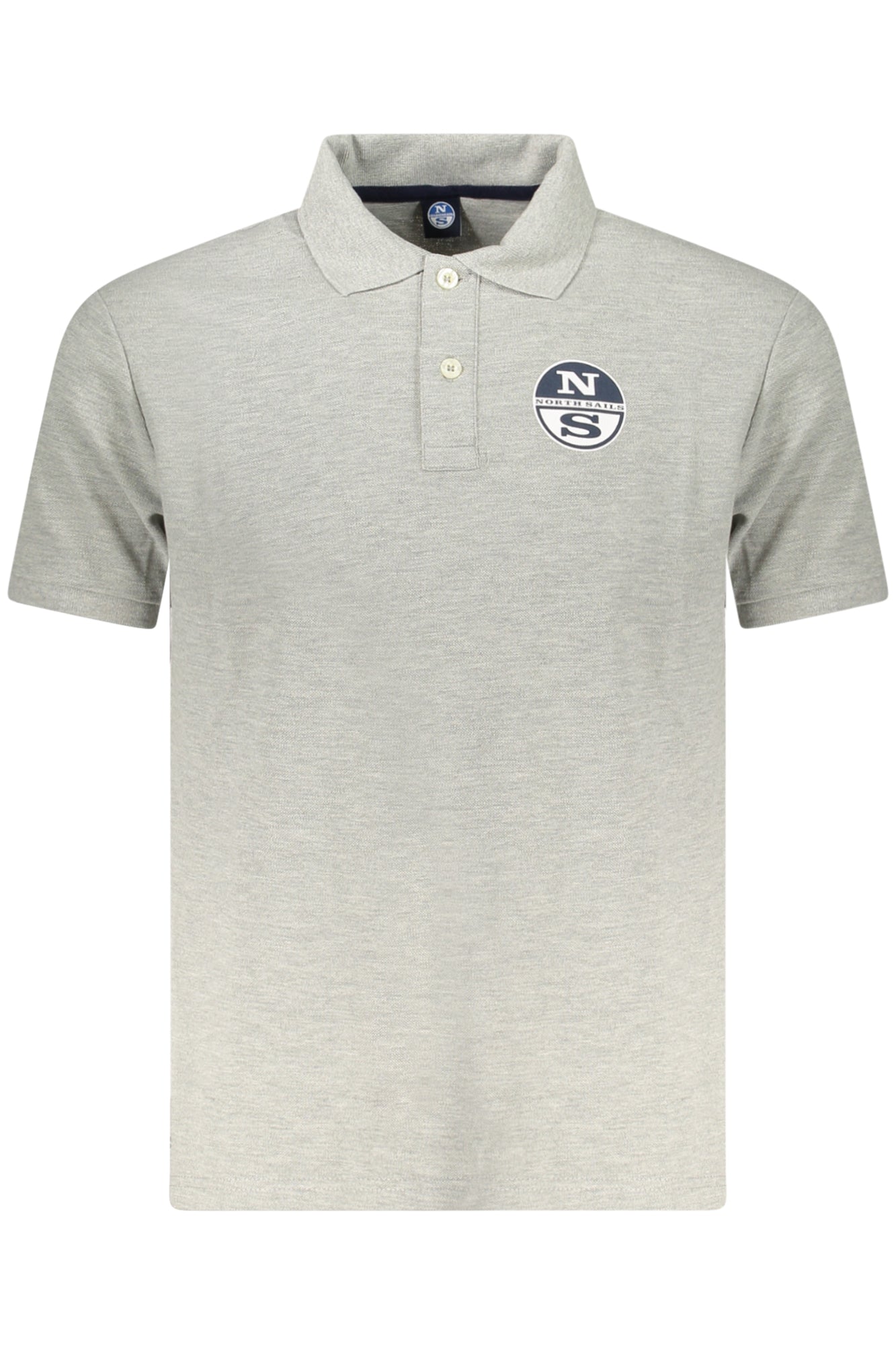 NORTH SAILS HERREN KURZARM POLOSHIRT GRAU