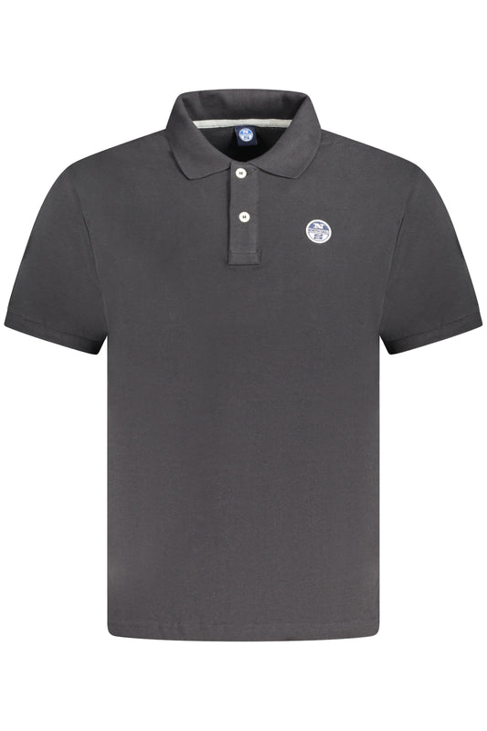 NORTH SAILS HERREN KURZARM POLO SCHWARZ
