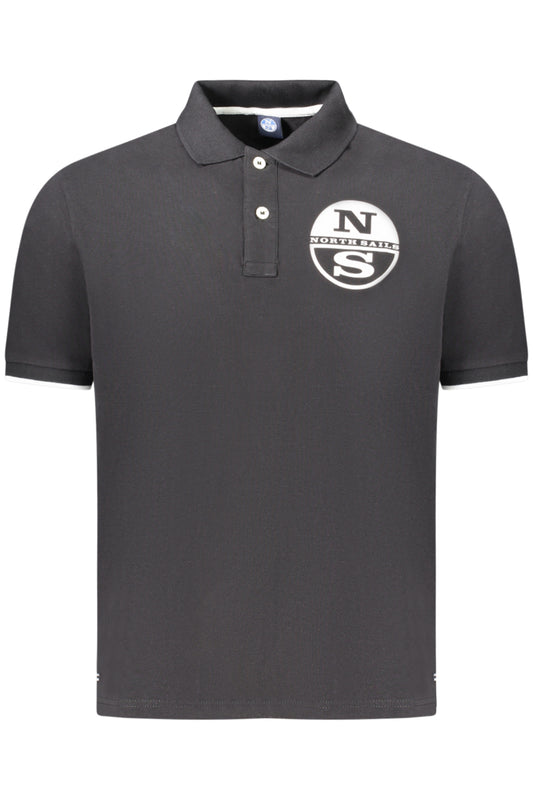NORTH SAILS HERREN KURZARM POLO SCHWARZ