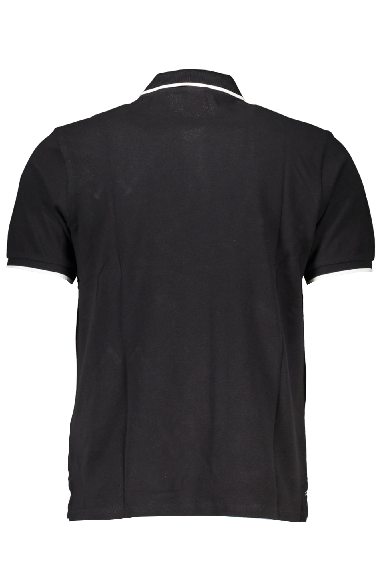 NORTH SAILS SCHWARZES KURZÄRMELIGES POLOSHIRT FÜR HERREN