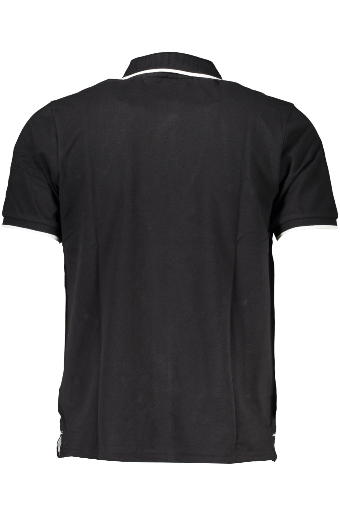 NORTH SAILS SCHWARZES KURZÄRMELIGES POLOSHIRT FÜR HERREN