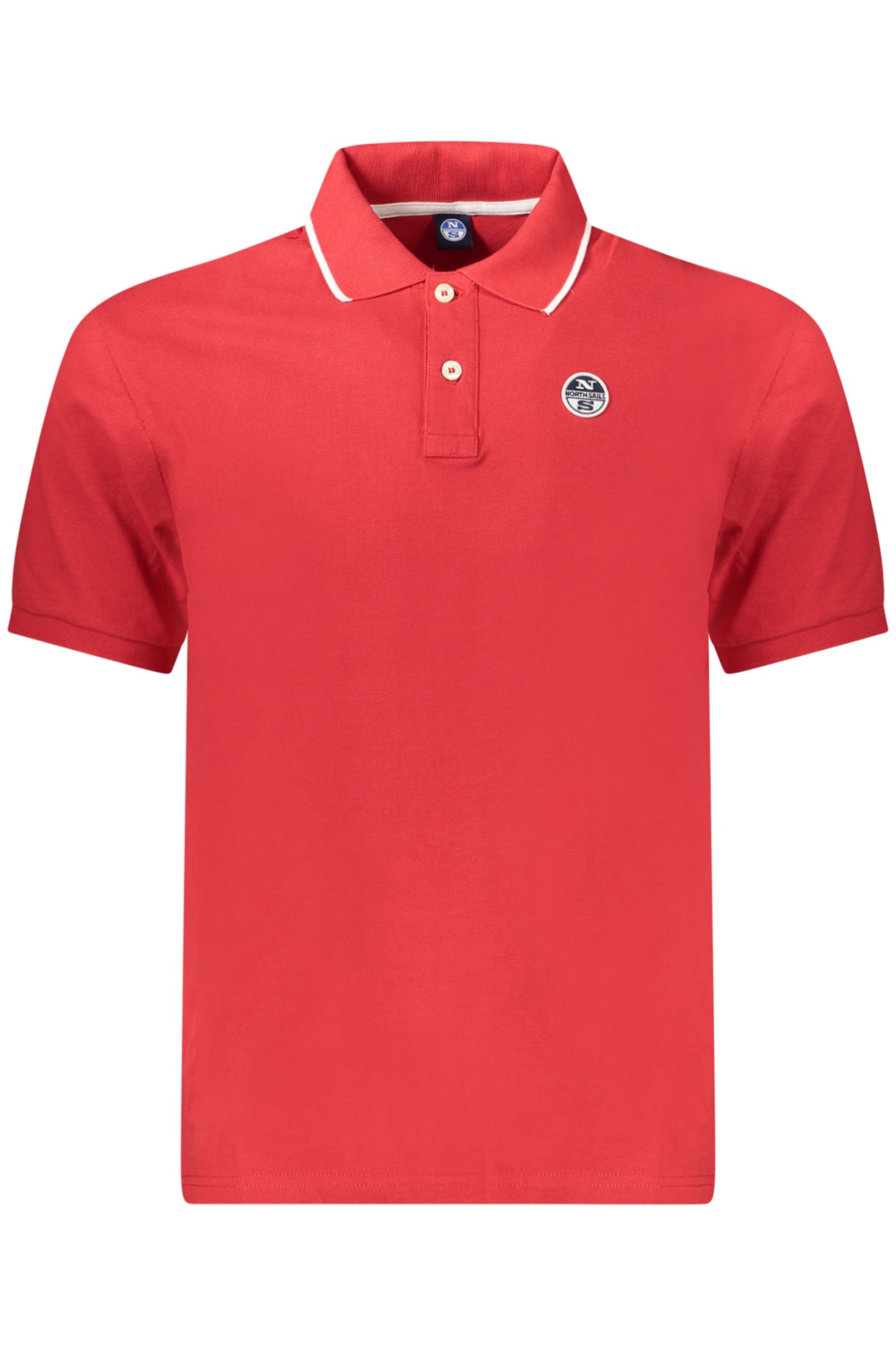 NORTH SAILS HERREN KURZARM POLOSHIRT ROT