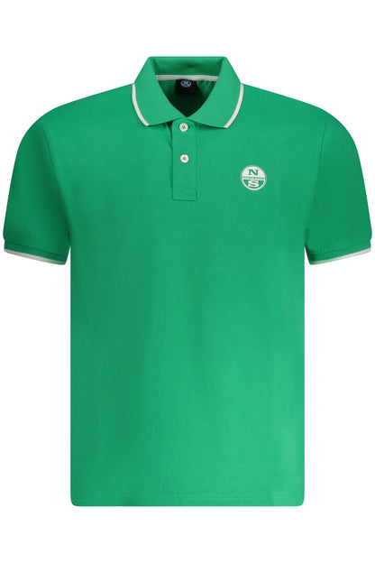 NORTH SAILS HERREN-POLOSHIRT MIT KURZEN ÄRMELN, GRÜN
