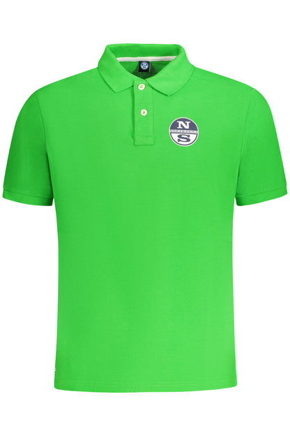 NORTH SAILS HERREN KURZARM POLO GRÜN