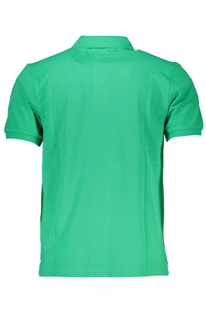 NORTH SAILS GRÜNES KURZÄRMELIGES POLOSHIRT FÜR HERREN