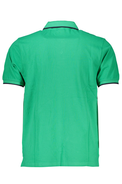 NORTH SAILS GRÜNES KURZÄRMELIGES POLOSHIRT FÜR HERREN
