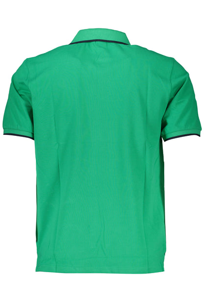 NORTH SAILS GRÜNES KURZÄRMELIGES POLOSHIRT FÜR HERREN