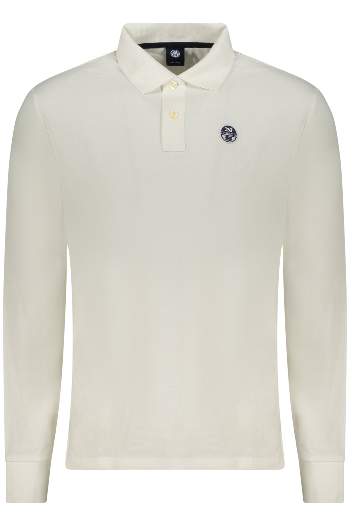 NORTH SAILS HERREN LANGARM POLOSHIRT WEISS
