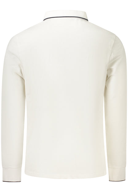 NORTH SAILS HERREN LANGÄRMLIGES POLOSHIRT WEISS