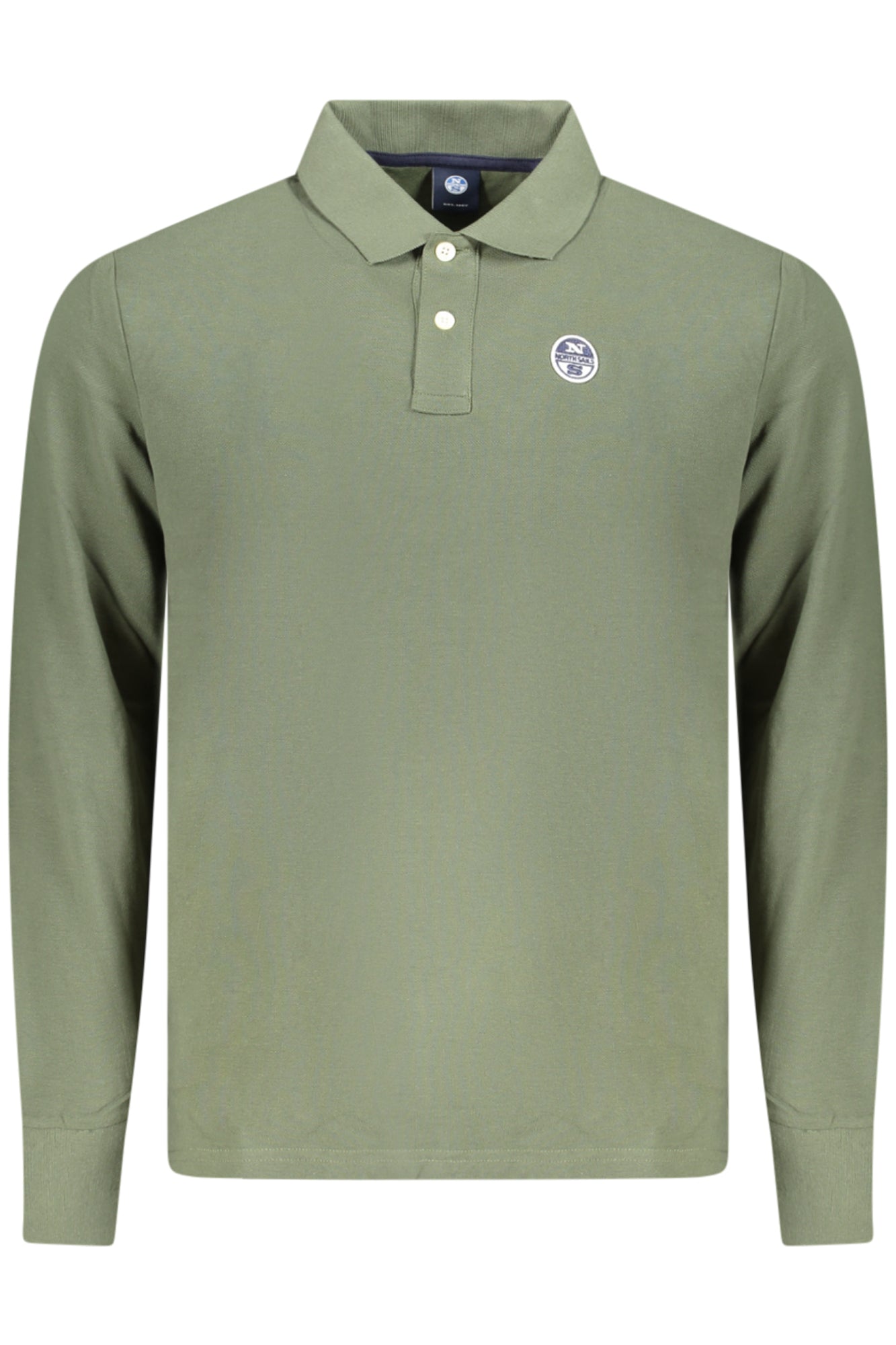 NORTH SAILS HERREN LANGARM POLOSHIRT, GRÜN
