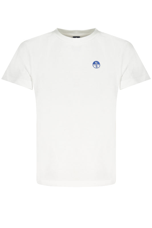 NORTH SAILS WEISSES KURZÄRMELIGES T-SHIRT FÜR KINDER