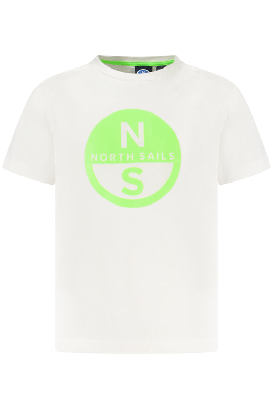 NORTH SAILS KURZARM-T-SHIRT KINDER WEISS