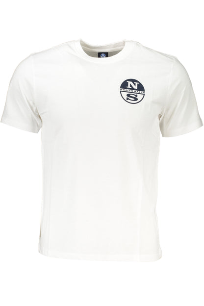 NORTH SAILS HERREN-KURZÄRMELIGES T-SHIRT WEISS