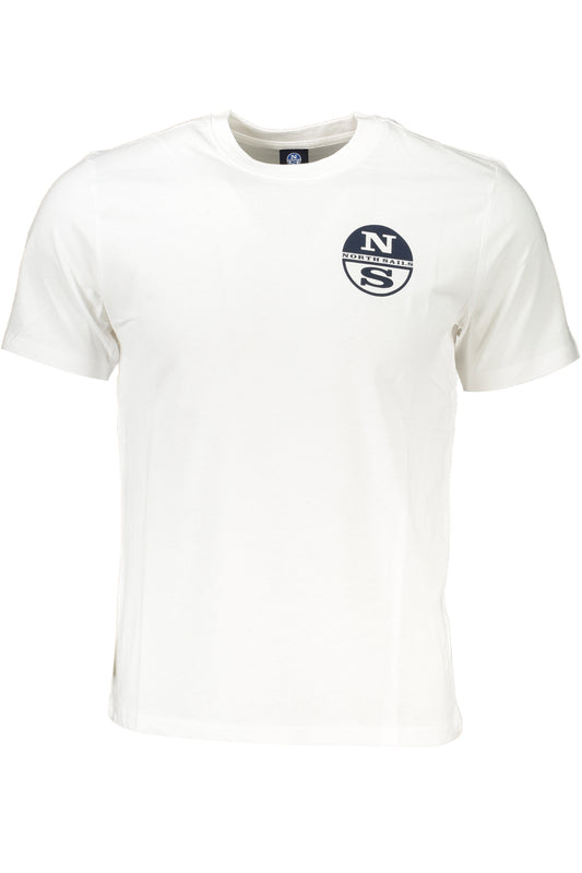 NORTH SAILS HERREN-KURZÄRMELIGES T-SHIRT WEISS