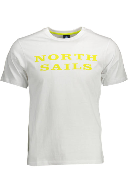 NORTH SAILS KURZARM-T-SHIRT HERREN WEISS
