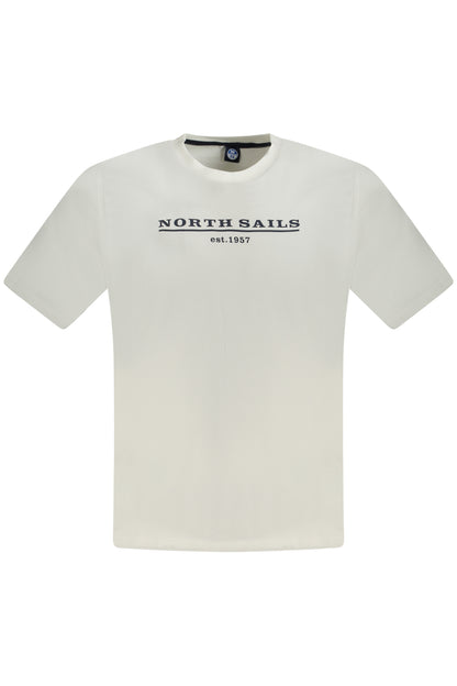 NORTH SAILS KURZARM-T-SHIRT HERREN WEISS