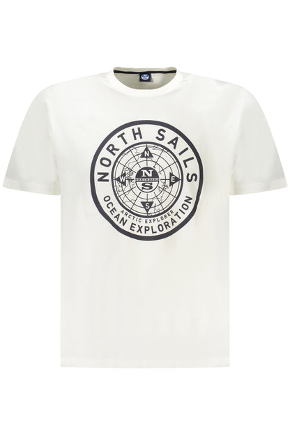 NORTH SAILS KURZARM-T-SHIRT HERREN WEISS