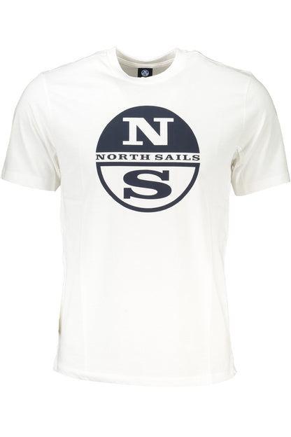 NORTH SAILS HERREN-KURZÄRMELIGES T-SHIRT WEISS