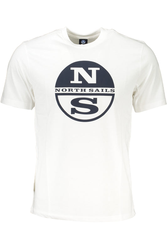 NORTH SAILS HERREN-KURZÄRMELIGES T-SHIRT WEISS