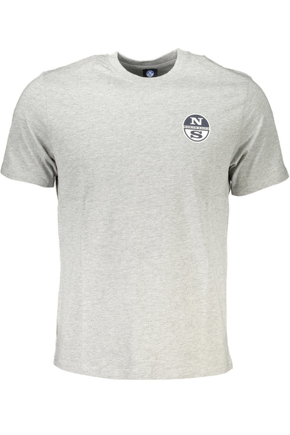 NORTH SAILS HERREN-KURZÄRMELIGES T-SHIRT GRAU