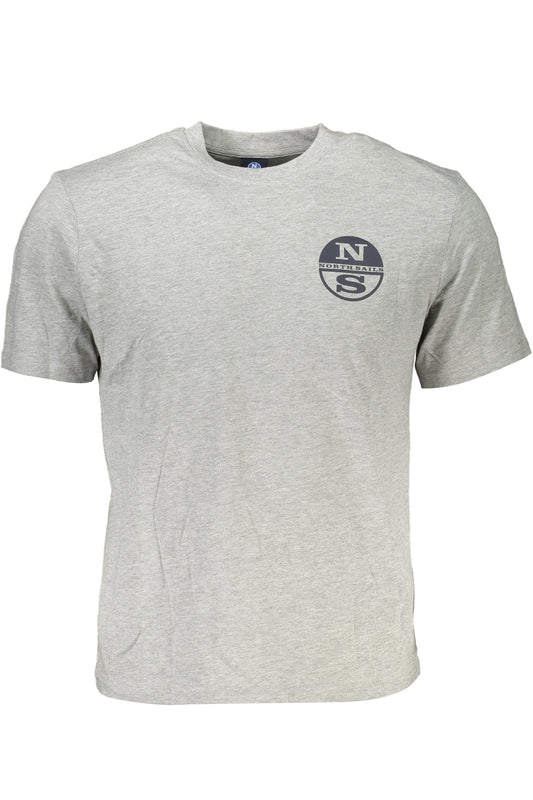 NORTH SAILS HERREN-KURZÄRMELIGES T-SHIRT GRAU