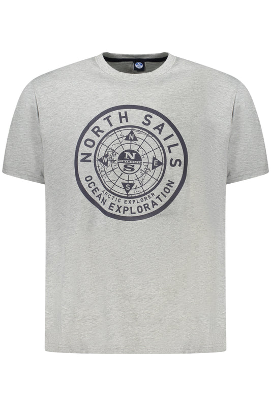 NORTH SAILS KURZARM-T-SHIRT HERREN GRAU