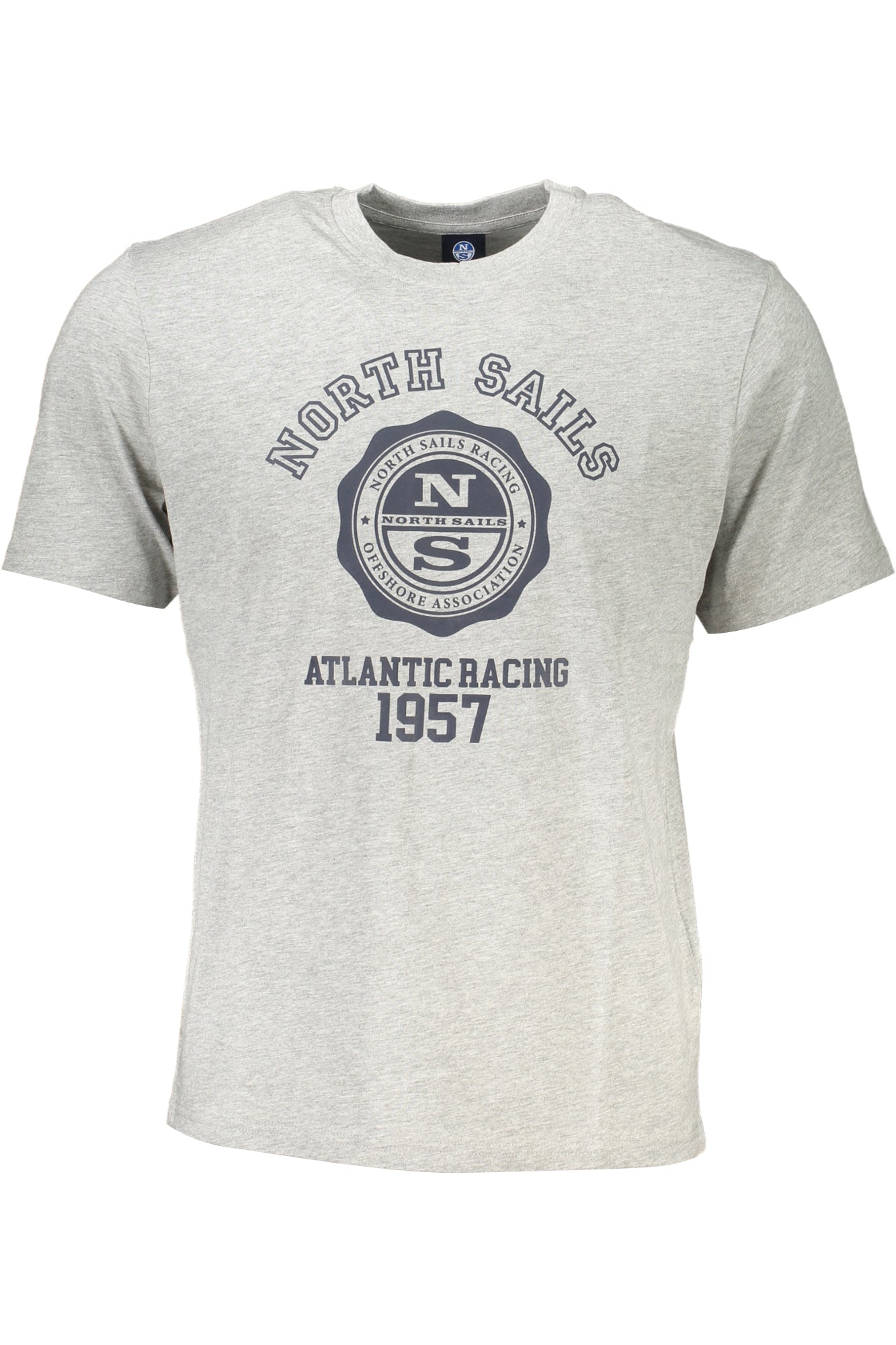 NORTH SAILS HERREN-KURZÄRMELIGES T-SHIRT GRAU