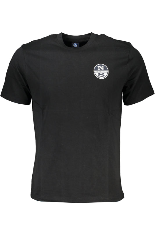 NORTH SAILS HERREN-KURZARM-T-SHIRT SCHWARZ