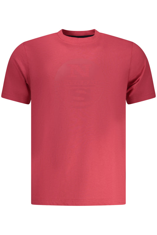 NORTH SAILS HERREN-T-SHIRT MIT KURZEN ÄRMELN, ROT